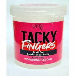 Tacky Fingers: Extra Hold Braid Gel 16oz