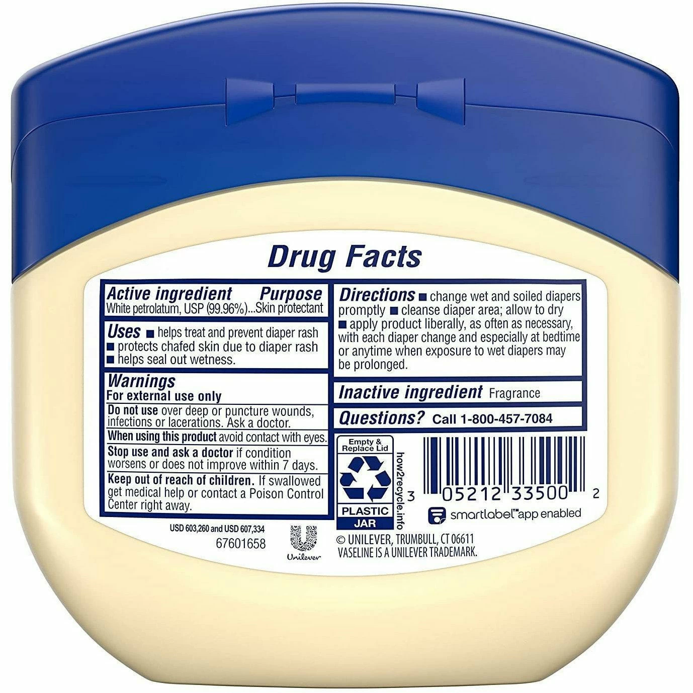 Vaseline® VASELINE: Petroleum Jelly Baby 13oz 5 Vaseline® VASELINE: Petroleum Jelly Baby 13oz - Image 3