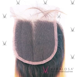 Vera Losa™ Pre-Bleached 4x4 Swiss Lace Closure - Straight #1B/613 -Wig Care Shop vera losa virgin human hair 14 1b 613 vera losa pre bleached 4x4 swiss lace closure straight 1b 613 4484898783318