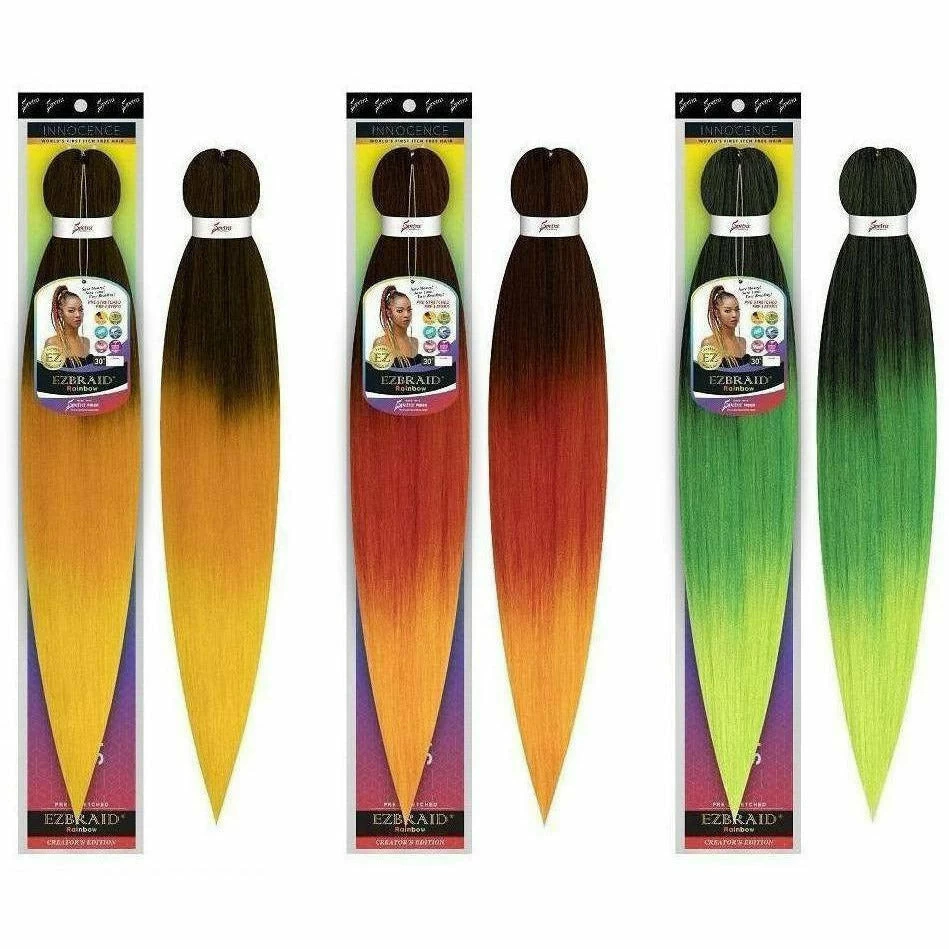 Spetra: Rainbow EZ Braid 30" (Pre-Stretched) 4 Spetra: Rainbow EZ Braid 30" (Pre-Stretched) - Image 2