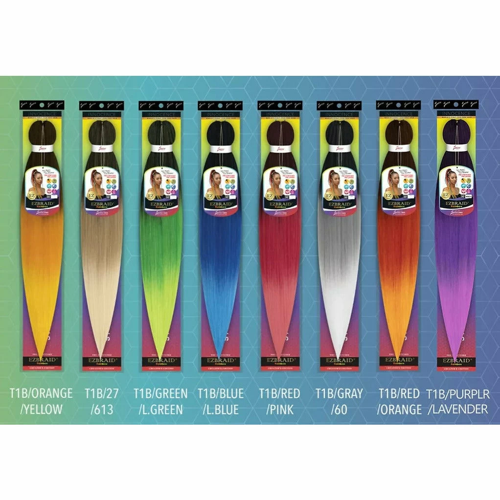 Spetra: Rainbow EZ Braid 30" (Pre-Stretched) 3 Spetra: Rainbow EZ Braid 30" (Pre-Stretched)