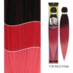 Spetra: Rainbow EZ Braid 30" (Pre-Stretched) 16 Spetra: Rainbow EZ Braid 30" (Pre-Stretched) -Wig Care Shop vivica fox braiding hair t1b red pink spetra rainbow ez braid 30 pre stretched 28796715827286