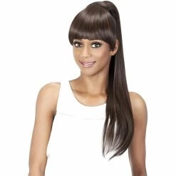 Vivica Fox Bang N Pony - Loui -Wig Care Shop vivica fox drawstring ponytails vivica fox bang n pony loui 16093994647638