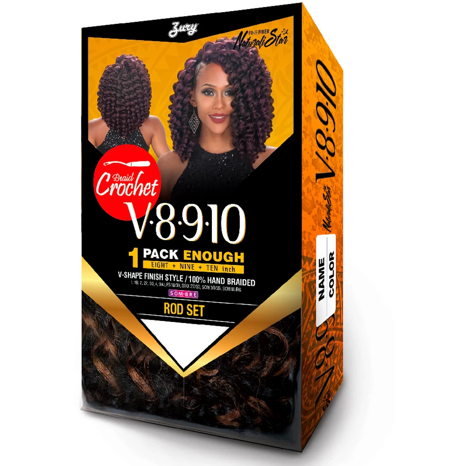 Zury: V8910 Naturali Star Synthetic Crochet Braid Bohemian - FINAL SALE 6 Zury: V8910 Naturali Star Synthetic Crochet Braid Bohemian - FINAL SALE - Image 4