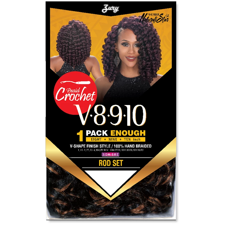 Zury: V8910 Naturali Star Synthetic Crochet Braid Bohemian - FINAL SALE 5 Zury: V8910 Naturali Star Synthetic Crochet Braid Bohemian - FINAL SALE - Image 3