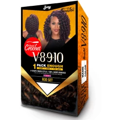 Zury: V8910 Naturali Star Synthetic Crochet Braid - Water Wave 15 Zury: V8910 Naturali Star Synthetic Crochet Braid - Water Wave -Wig Care Shop zury crochet hair zury v8910 naturali star synthetic crochet braid water wave 10947338567766